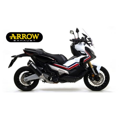 ARROW Terminale Omologato Race-Tech in Alluminio Dark per HONDA X-ADV 750 2017 / 2024