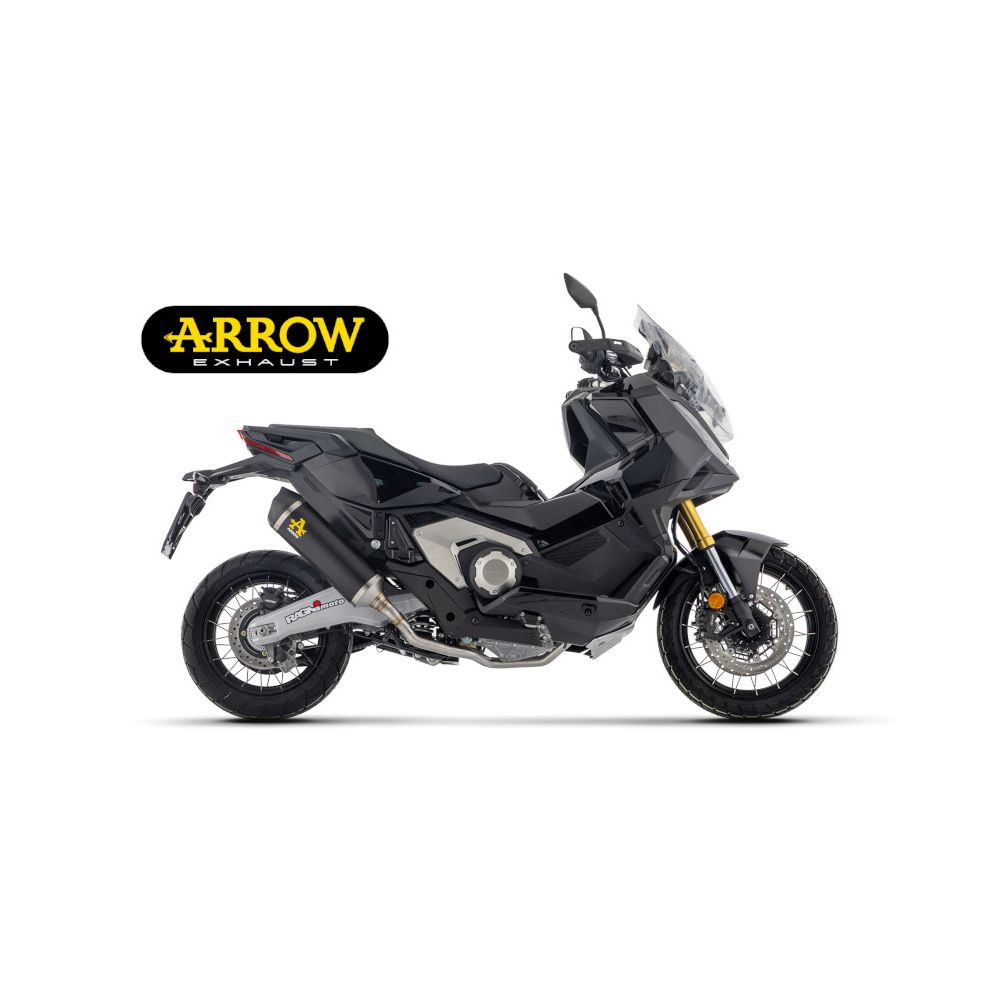 ARROW Terminale Omologato Race-Tech in Alluminio Dark per HONDA X-ADV 750 2025