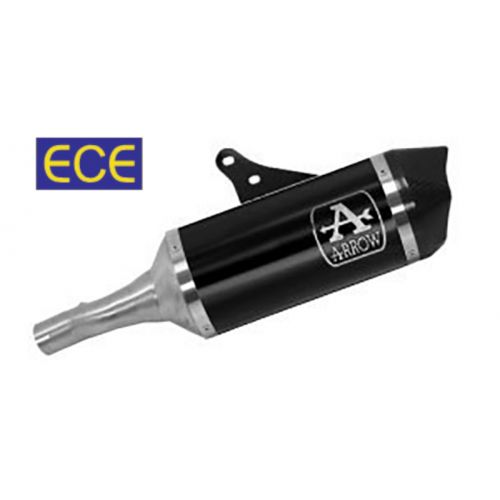 ARROW Terminale Omologato Race-Tech Short in Alluminio Dark per HONDA X-ADV 750 2025