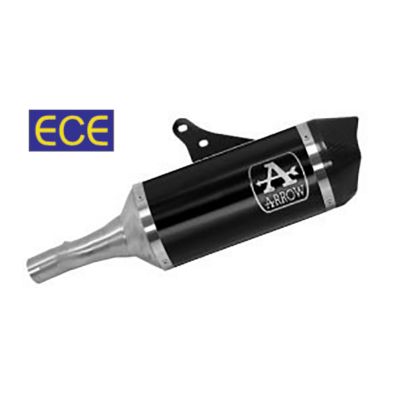 ARROW Terminale Omologato Race-Tech Short in Alluminio Dark per HONDA X-ADV 750 2025