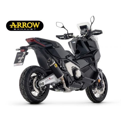 ARROW Terminale Omologato Race-Tech Short in Alluminio Dark per HONDA X-ADV 750 2025