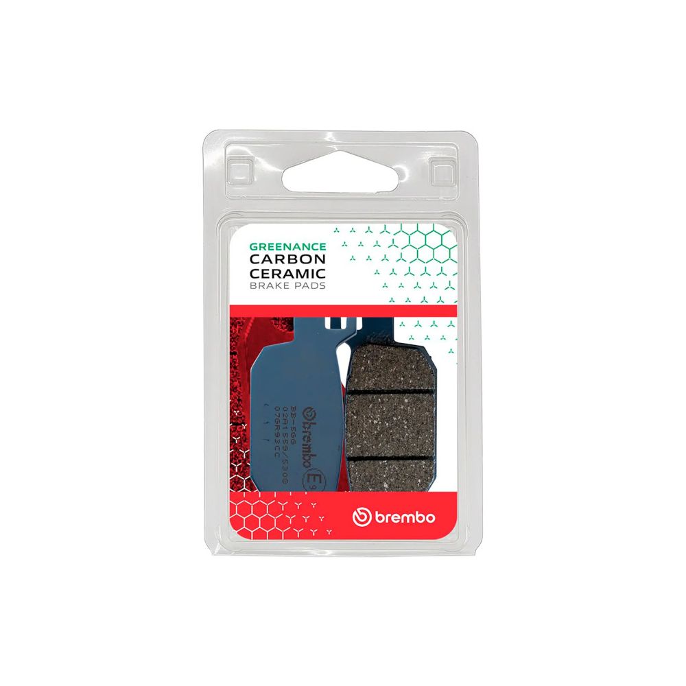 BREMBO 07GR93CC Coppia Pastiglie Freno Posteriore CARBON CERAMIC