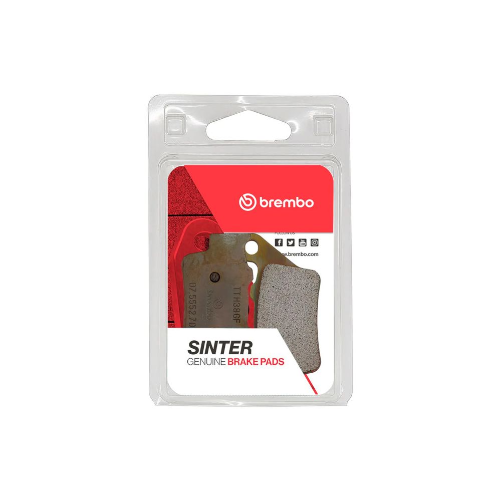 BREMBO 07BB0265 Coppia Pastiglie Freno Posteriore sinterizzate