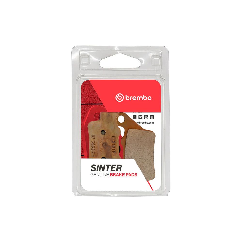 Pastiglie Freno Posteriore BREMBO 07BB0258 Genuine Sinter