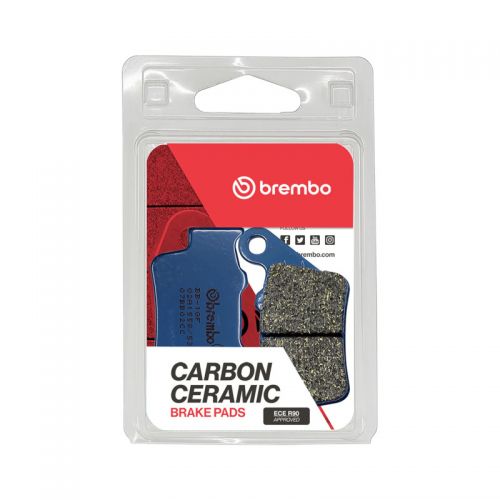 BREMBO 07BB02CC Coppia Pastiglie Freno Posteriore CARBON CERAMIC