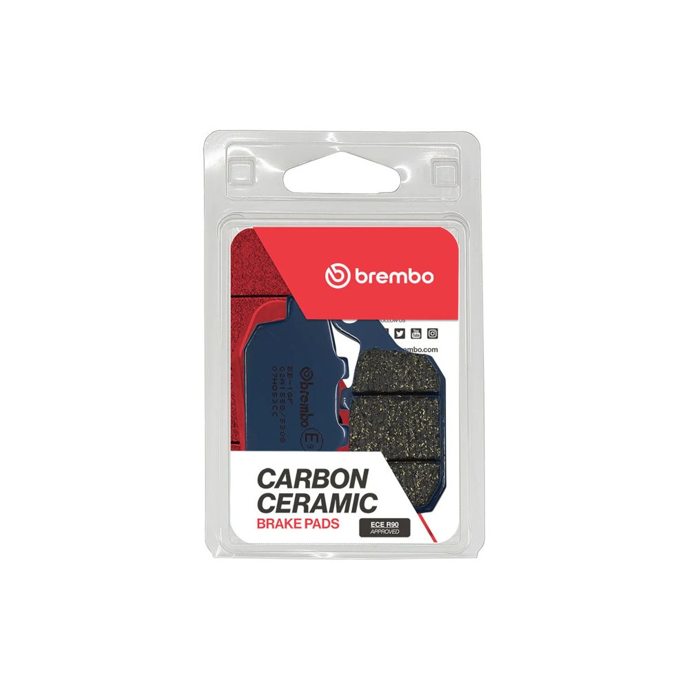 BREMBO 07HO53CC Coppia Pastiglie Freno Posteriore CARBON CERAMIC