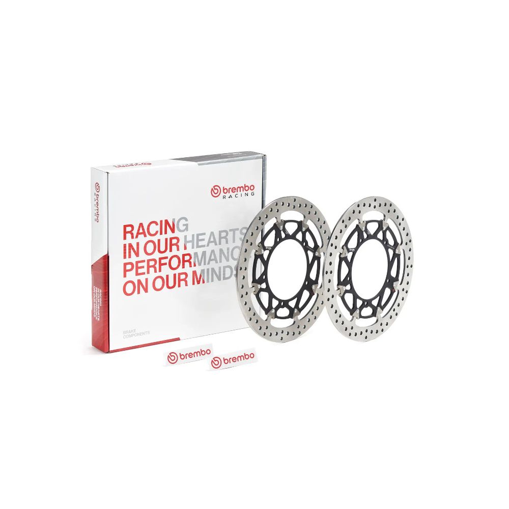 BREMBO 208A98521 Kit Dischi Freno Anteriore Tondo Flottante T-DRIVE