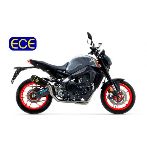 ARROW Terminale WORKS NICHRON DARK con Collettori Catalitici Omologati VERSIONE ALTA per YAMAHA MT-09 2021 / 2023