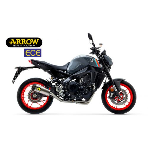 ARROW Terminale WORKS in Titanio con Collettori Catalitici Omologati VERSIONE BASSA per YAMAHA MT-09 2021 / 2023