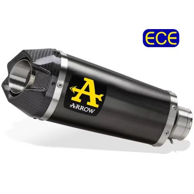 ARROW Terminale WORKS NICHRON DARK con Collettori Catalitici Omologati VERSIONE BASSA per YAMAHA MT-09 2021 / 2023