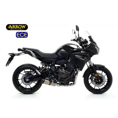 ARROW Terminale THUNDER in Titanio con Collettori Catalitici Omologati VERSIONE BASSA per YAMAHA TRACER 700 2016 / 2019