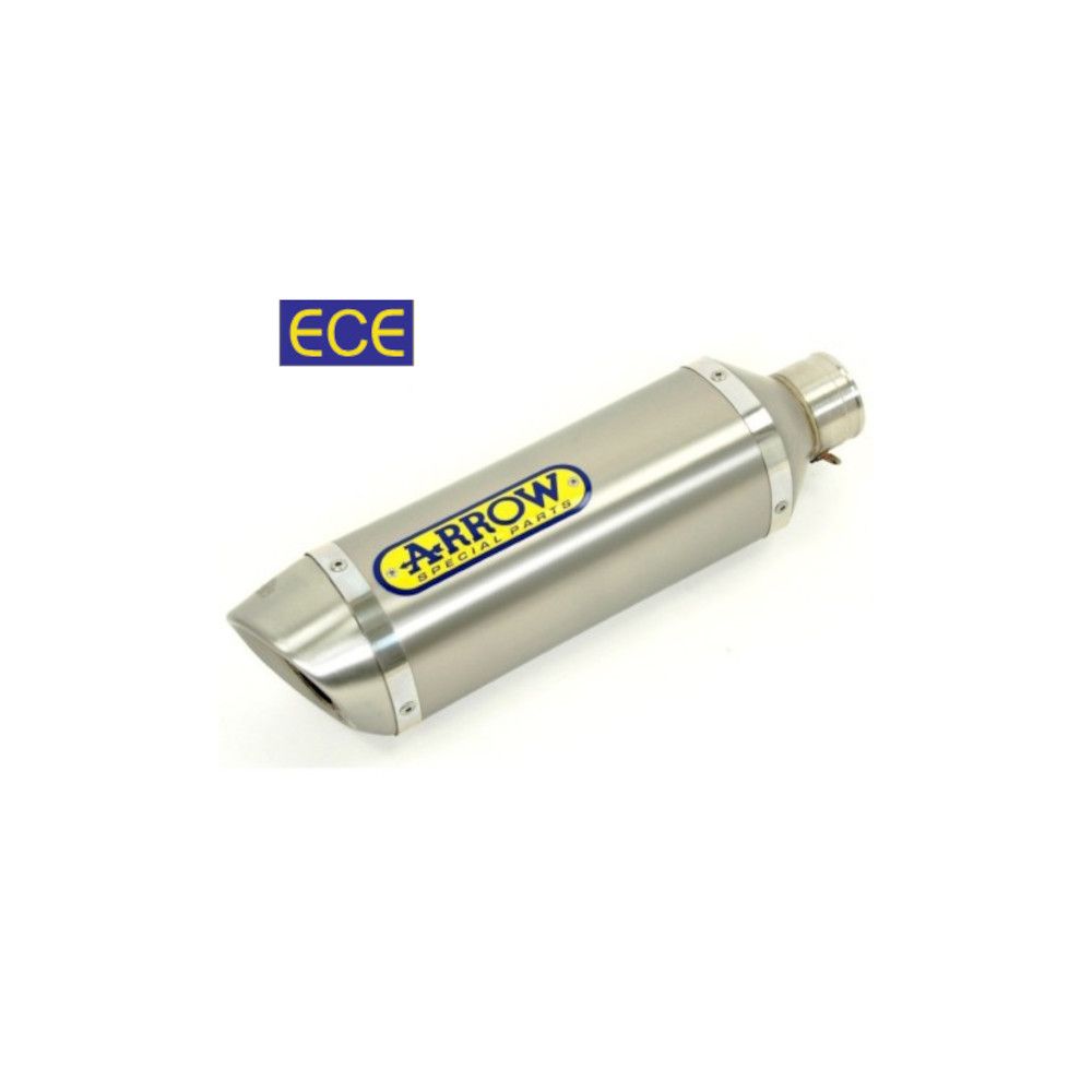ARROW Terminale THUNDER in Alluminio con Collettori Catalitici Omologati VERSIONE BASSA per YAMAHA TRACER 700 2016 / 2019