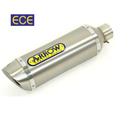 ARROW Terminale THUNDER in Alluminio con Collettori Catalitici Omologati VERSIONE BASSA per YAMAHA TRACER 700 2016 / 2019