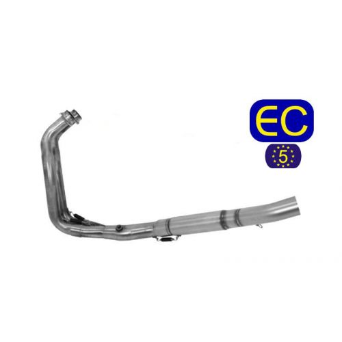 ARROW Terminale THUNDER in Titanio con Collettori Catalitici Omologati VERSIONE ALTA per YAMAHA MT-07 2014 / 2020