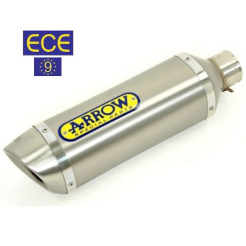 ARROW Terminale THUNDER in Alluminio con Collettori Catalitici Omologati VERSIONE BASSA per YAMAHA MT-07 2014 / 2020