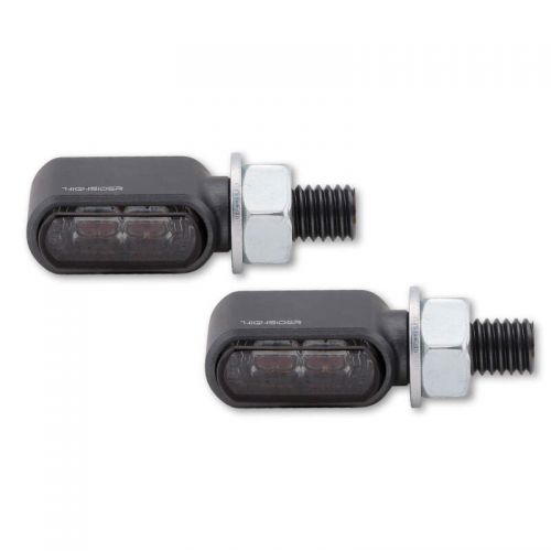 Coppia Frecce universale a LED HIGHSIDER Little Bronx Titanio - 2in1