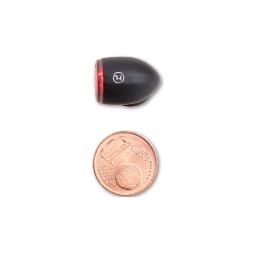 Fanale posteriore a LED HIGHSIDER Proton Two 3 in 1, luce freno, indicatore di direzione