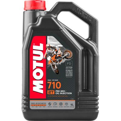 MOTUL 710 2T Lubrificante Olio Motore a 2 Tempi - 4 Litri