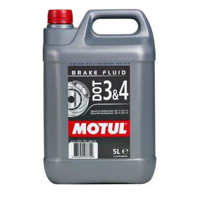 Liquido Freni e Frizioni MOTUL DOT 3&4 Sintetico Universale 5L