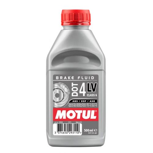 Liquido Freni MOTUL DOT 4 LV Bassa Viscosità per ABS ESP