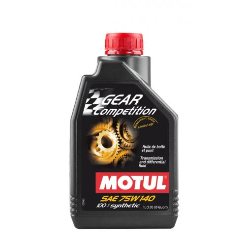 MOTUL GEAR COMPETITION 75W-140 - 1 Litro Lubrificanteda competizione per differenziali a slittamento limitato integrati