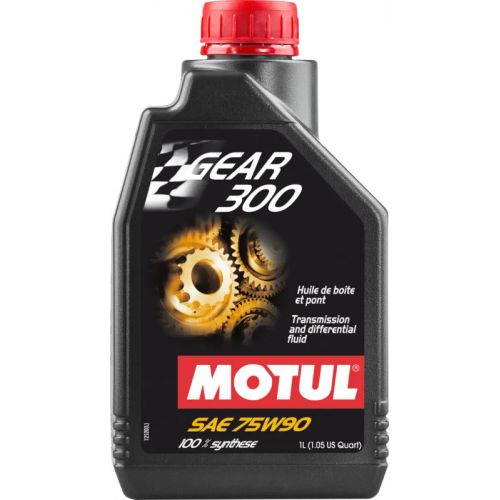 MOTUL GEAR 300 75W-90 - 1 Litro Lubrificante per cambi e differenziali da competizione