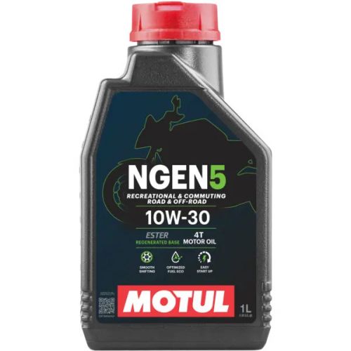 Olio Motore MOTUL NGEN 5 4T 10W-30 Technosynthese Estere 1L