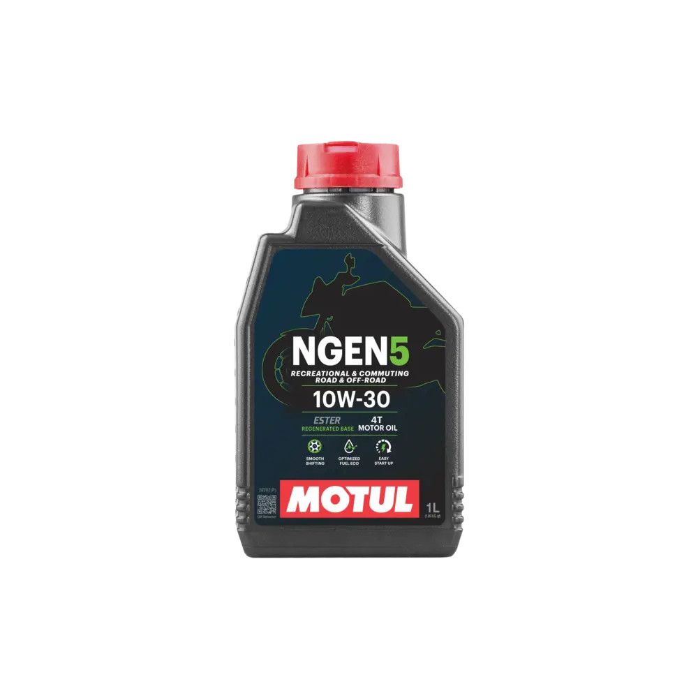 MOTUL NGEN 5 10W-30 4T - 1 Litro Lubrificante Olio Motore