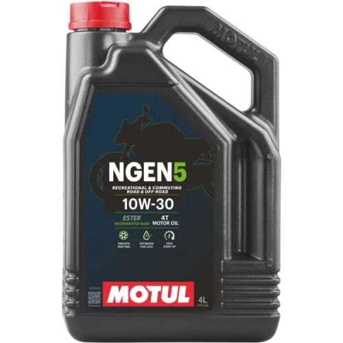 MOTUL NGEN 5 10W-30 4T - 4 Litri Lubrificante Olio Motore