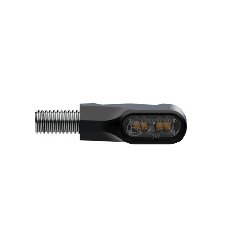 Indicatori di direzione a LED HIGHSIDER pro Ventura-X neri/colorati omologati E