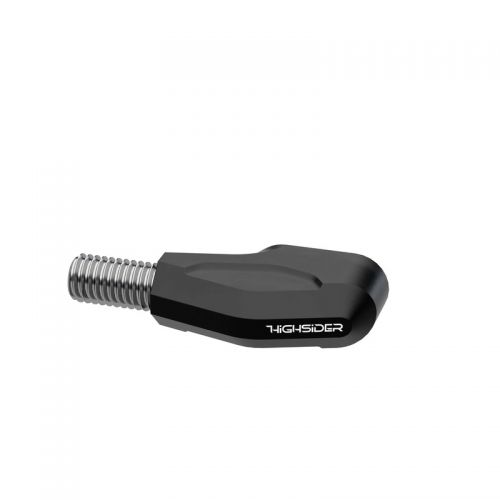 Fanale posteriore a LED HIGHSIDER pro Ventura-X, luce freno, indicatore di direzione nero 3 in 1, omologato E