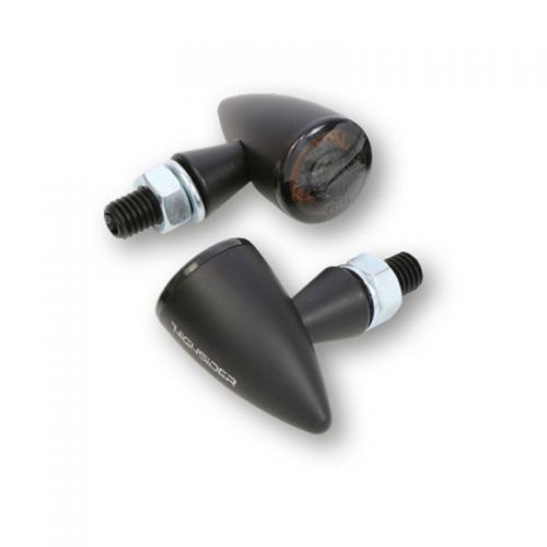 HIGHSIDER pro Apollo Bullet LED fanale posteriore, luce freno, indicatore di direzione nero/colorato 3 in 1, omologato E