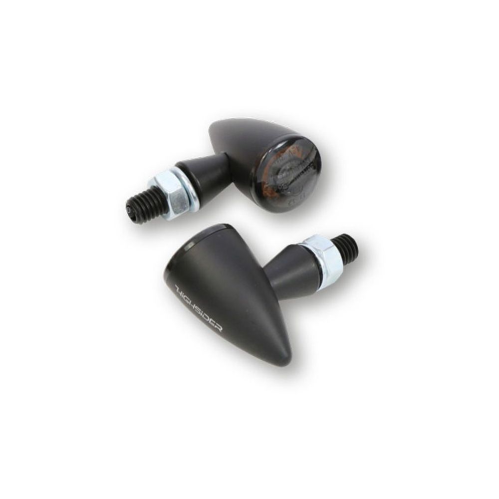 HIGHSIDER pro Apollo Bullet LED fanale posteriore, luce freno, indicatore di direzione nero/colorato 3 in 1, omologato E