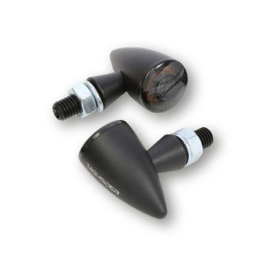 HIGHSIDER pro Apollo Bullet LED fanale posteriore, luce freno, indicatore di direzione nero/colorato 3 in 1, omologato E