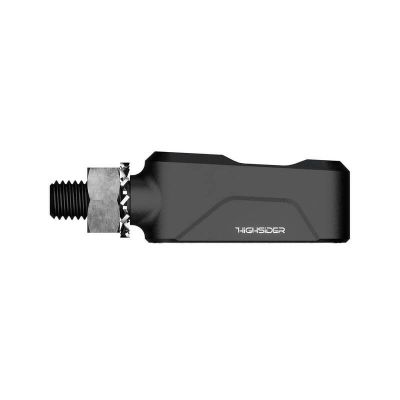 Fanale posteriore a LED HIGHSIDER pro Esagano-RS, luce freno, indicatore di direzione nero/colorato 3 in 1, omologato E