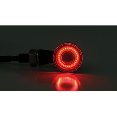 HIGHSIDER pro Apollo Classic Fanale posteriore a LED, luce freno, indicatore di direzione nero/colorato 3 in 1, omologato E