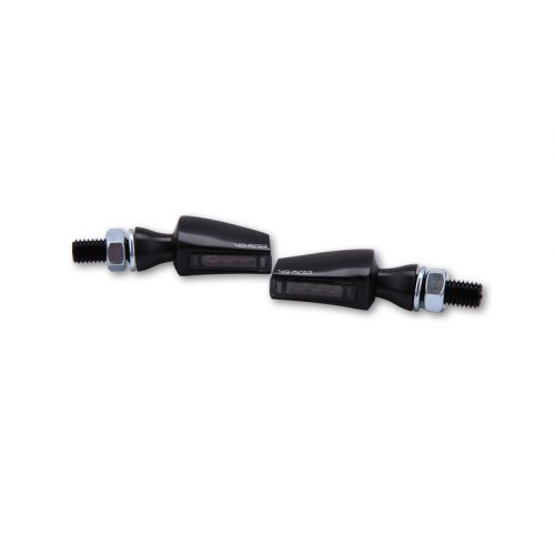 Indicatori di direzione a LED HIGHSIDER pro Flight neri/colorati omologati E