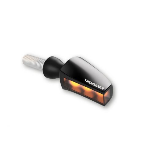 Indicatori di direzione a LED HIGHSIDER pro Flight neri/colorati omologati E