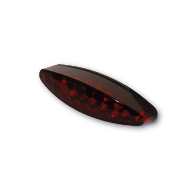 Fanale posteriore a LED HIGHSIDER LITTLE NUMBER1 con luce targa, omologato E