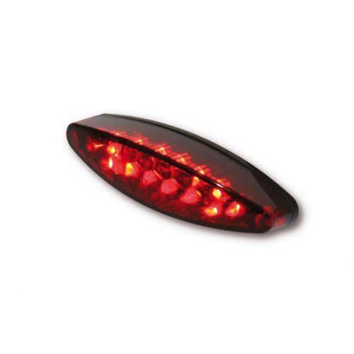 Fanale posteriore a LED HIGHSIDER LITTLE NUMBER1 con luce targa, omologato E