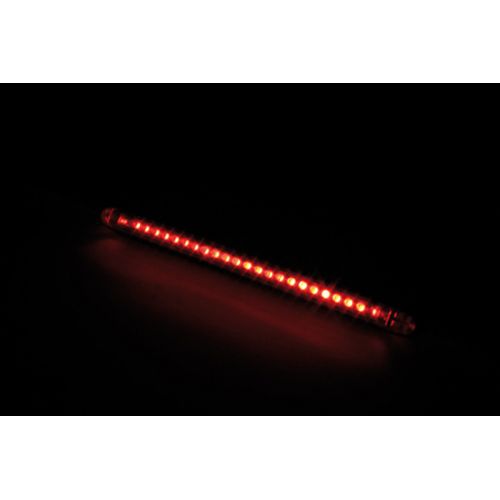 Fanale posteriore a LED HIGHSIDER pro String nero/rosso