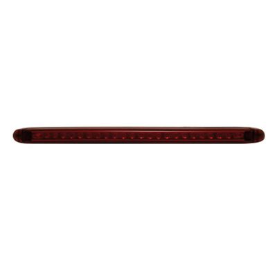 Fanale posteriore a LED HIGHSIDER pro String nero/rosso