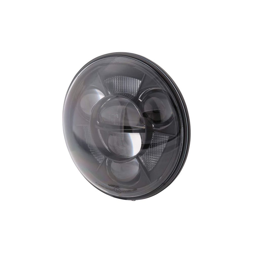 Inserto faro anteriore HIGHSIDER pro da 7 pollici Tipo 11 LED Nero Omologato E