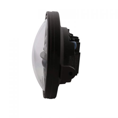 Faro anteriore HIGHSIDER Pro da 7 pollici Frame-R1 Tipo 11 LED Nero Montaggio laterale