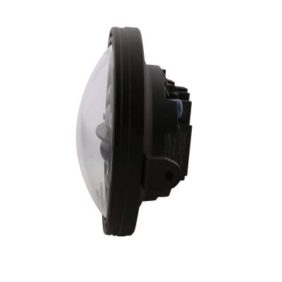 Faro anteriore HIGHSIDER Pro da 7 pollici Frame-R1 Tipo 11 LED Nero Montaggio laterale