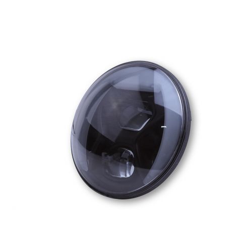 Inserto per fari HIGHSIDER pro da 7 pollici Tipo 8 LED Nero con omologazione E