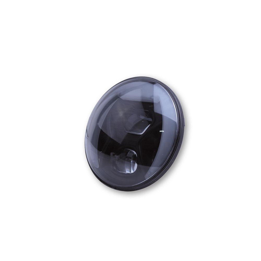 Inserto per fari HIGHSIDER pro da 7 pollici Tipo 8 LED Nero con omologazione E