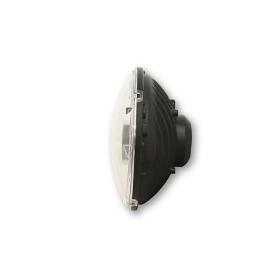 Inserto faro anteriore HIGHSIDER pro da 7 pollici Tipo 3 LED Cromato con omologazione E