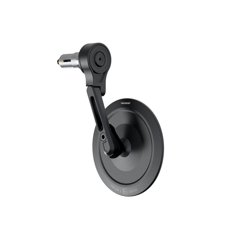 Specchietto retrovisore manubrio HIGHSIDER Pro Montana-Slim Nero Corto
