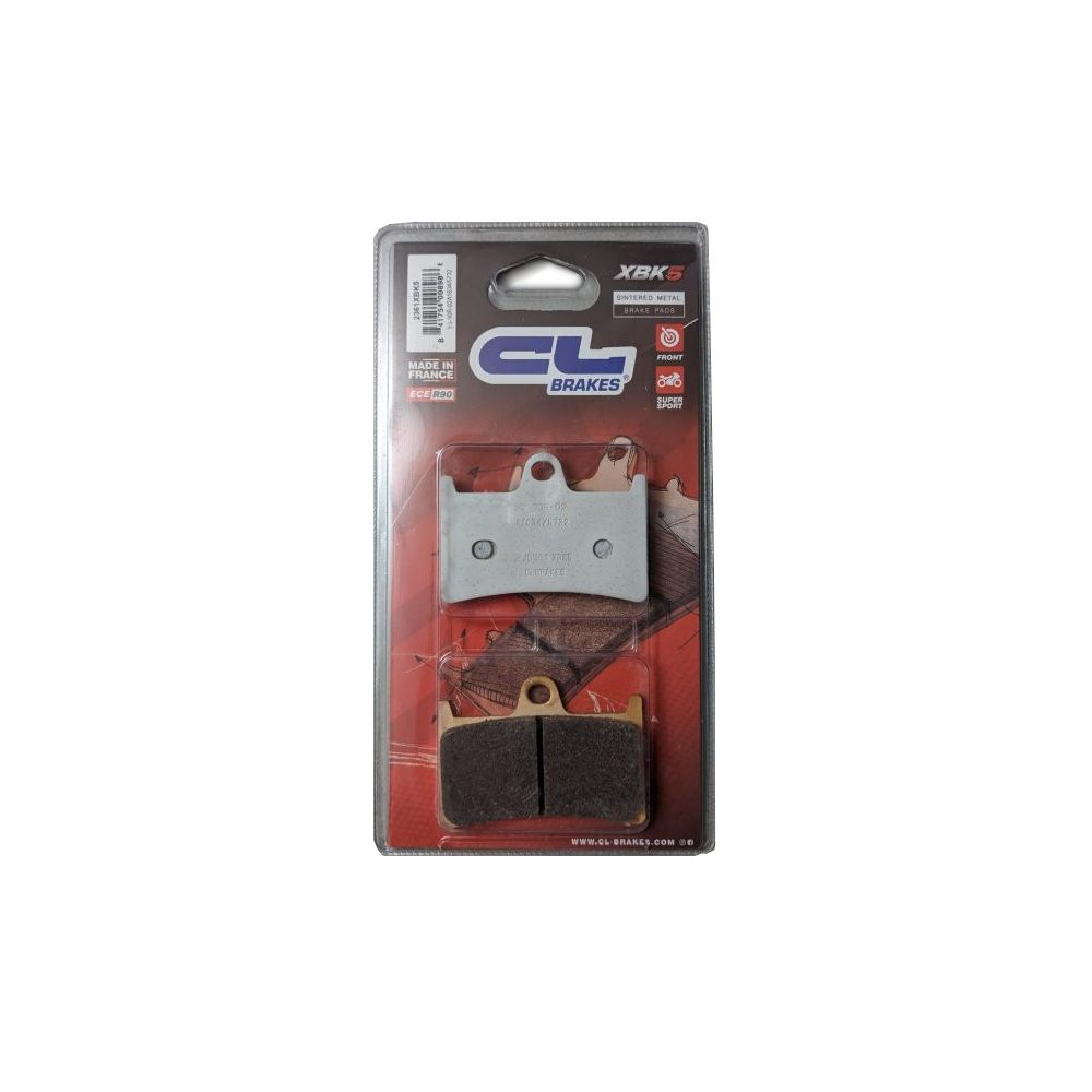 CL BRAKES 2361XBK5 Pastiglie Freno Anteriore Sinterizzate